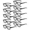 Cocar Real 3D Glasses, Circular Polarized Non-Flashing Passive 3D Glasses For Real Format Cinema/Passive Polarized 3D TV Projector - 3D-eyewear That Supports 3D TV And Cinema (10pcs) view 1