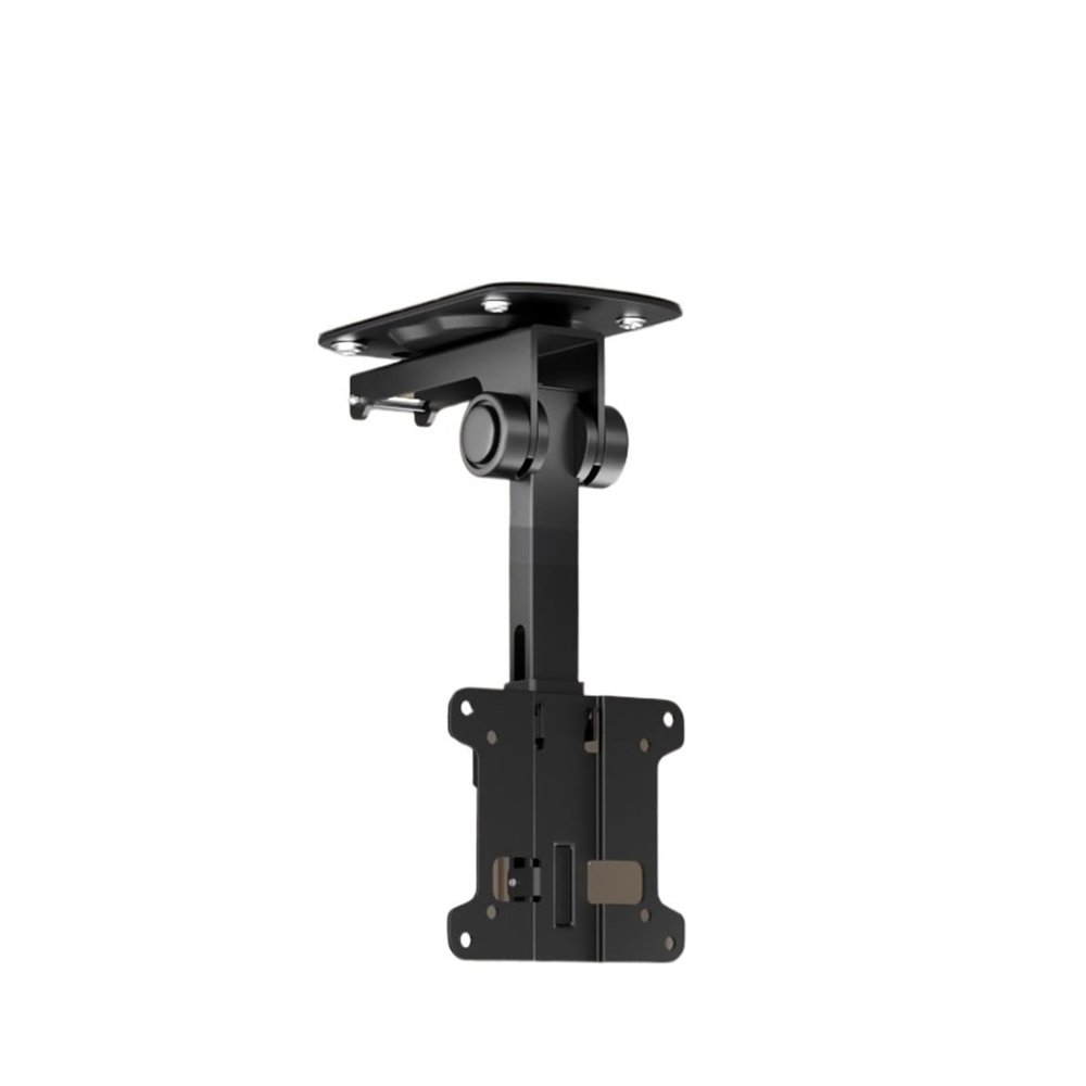 BEGWVDJTP TV Hanger Folding car Ceiling Bracket RV Ceiling Hoisting Suspended Upside Down Monitor(17-32 inches)