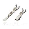 100 PCS 2.3 Series Spring Automotive Terminal Pins Wiring Copper Terminal DJ621-2.3A and DJ613-2.3A(Female Terminal) view 2