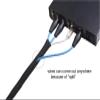 88JUNYh Braided Cable Sleeve Cord Protector Wire Loom Tubing Cable Sleeve Split Sleeving for USB Cable Power Cord Audio Video Cable TV Computer Home Auto(13MM_10M) view 3