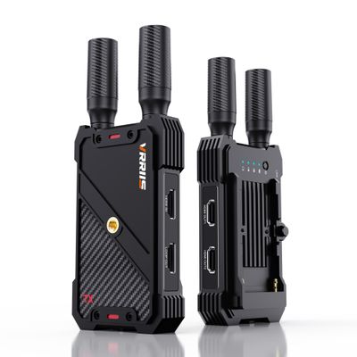 Wireless HDMI Transmitter and Receiver,1080P Full HD Wireless Video Transmission System with Loop Out,1300FT Los Range,0.05s Delay,for Streaming from DSLR,Laptop,Setop Box to TV/Projector IR Support