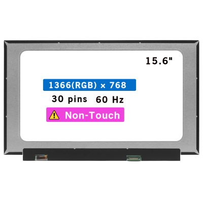 15.6" Screen Replacement for HP 15-DY2046MS HD 1366 * 768 30 pins 60HZ LCD Non-Touch Display Panel