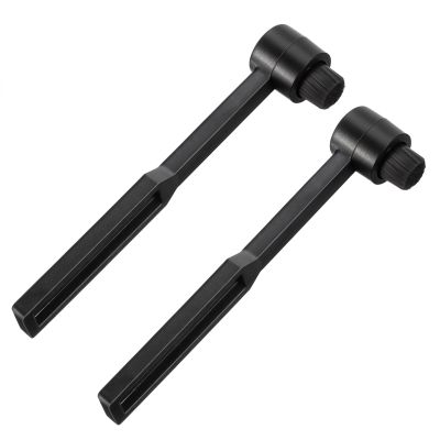 2 Pieces Turntable Stylus Cleaning Brush, Vinyl Record Cleaning Brush Needles Carbon Fiber Vinyl Record Cleaner Anti-Static Stylus Cleaner Brushes for Records Needles Cleanings Dirt and Dust, Black