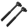 2 Pieces Turntable Stylus Cleaning Brush, Vinyl Record Cleaning Brush Needles Carbon Fiber Vinyl Record Cleaner Anti-Static Stylus Cleaner Brushes for Records Needles Cleanings Dirt and Dust, Black view 1