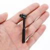 2 Pieces Turntable Stylus Cleaning Brush, Vinyl Record Cleaning Brush Needles Carbon Fiber Vinyl Record Cleaner Anti-Static Stylus Cleaner Brushes for Records Needles Cleanings Dirt and Dust, Black view 2