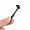 2 Pieces Turntable Stylus Cleaning Brush, Vinyl Record Cleaning Brush Needles Carbon Fiber Vinyl Record Cleaner Anti-Static Stylus Cleaner Brushes for Records Needles Cleanings Dirt and Dust, Black view 4