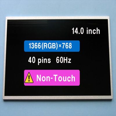 14.0" Screen Replacement for HP PRESARIO CQ45-800 Series HD 1366 * 768 40 pins 60HZ LCD Non-Touch Display Panel