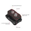 BAIMOQI 1PC Cold Shoe Mount Adapter Base 1/4" Mounting Screw for DSLR Camera Cage Light Microphone Bracket Stand Alloy view 2