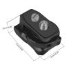 BAIMOQI 1PC Cold Shoe Mount Adapter Base 1/4" Mounting Screw for DSLR Camera Cage Light Microphone Bracket Stand Alloy view 4