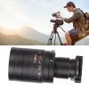 CCTV Lens F1.6 HD 4MP Manual Zoom, M12 Mount, Long Focus, 1/2.7in Image Format, 10X Zoom for IP AHD Security Camera, Wide Field of View 76 8.8 view 4