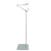 MQKXZOWL Height Adjustable Reading Book Floor Bracket Long Arm Table Bed Reading Book Stand Multi Angle Rotation Reading Book Holder view 2