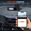2K Dash Cam Front and Rear with 64GB SD Card, Wireless WiFi Dash Camera for Cars, 1.5'' Screen Mini Dashcam Front and Back, Support G-Sensor/Time Lapse 2 Kinds Parking Monitor view 3