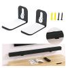 BAIMOQI Adjustable Wall Mount Bracket L-Shaped Wall Bracket for Soundbar Enhances Your Home Theater view 2