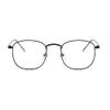 Rongchy Retro Fashion Blue Light Blocking Glasses - Metal Frame,Photochromic glasses, Large Clear Lenses (Black) view 2