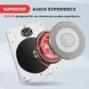 Lanzar 8" Subwoofer, 1000W Low-Profile Marine Waterproof Car Subwoofer with Built-in Amplifier, Adjustable Bass Boost, Remote Level Control, RCA Input, Phase Shift (14.5" x 9.5" x 3") view 2