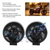Motorcycle Speaker 12V Amplifier with LED Light for Universal Fit view 2