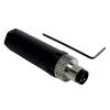 5/20 Pcs M8 Waterproof Connectors 3P 4P 5P Male & Female, Perfect for Sensor Cables, Industrial Grade Aviation Plug Socket (3 Pin Male 5Pcs) view 3