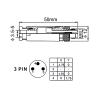 5/20 Pcs M8 Waterproof Connectors 3P 4P 5P Male & Female, Perfect for Sensor Cables, Industrial Grade Aviation Plug Socket (3 Pin Male 5Pcs) view 4