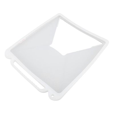 aqxreight Mini Dish Antenna Protective Silicone Case, High Toughness Weatherproof Cover, Impact Proof, Optimal Reception, Soft Touch, Easy Maintenance, Stylish Trendy Design, (White)
