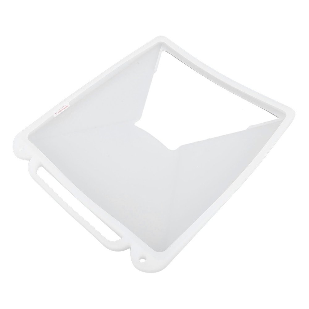 aqxreight Mini Dish Antenna Protective Silicone Case, High Toughness Weatherproof Cover, Impact Proof, Optimal Reception, Soft Touch, Easy Maintenance, Stylish Trendy Design, (White)