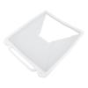 aqxreight Mini Dish Antenna Protective Silicone Case, High Toughness Weatherproof Cover, Impact Proof, Optimal Reception, Soft Touch, Easy Maintenance, Stylish Trendy Design, (White) view 1