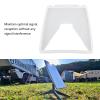 aqxreight Mini Dish Antenna Protective Silicone Case, High Toughness Weatherproof Cover, Impact Proof, Optimal Reception, Soft Touch, Easy Maintenance, Stylish Trendy Design, (White) view 3