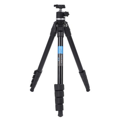 Camera Tripod, Aluminum Alloy Tripod with 360 Degree Ball Head, 1/4 inch Quick Release Plate, Adjustable Height from 50cm to 160cm, for DSLR, Mirrorless Camera, DV Camcorder