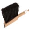 Redecker Garden Hand Brush with Stainless Steel Scraper Tough Arenga Fiber Bristles for Pavers, Joints & Outdoor Surfaces, Oiled Beechwood Handle, for Stubborn Dirt Removal view 1