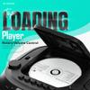 Audiobox Portable CD & Cassette Player, Bluetooth 5.3 Boombox, AM/FM Radio, USB, MicroSD, AUX Input, Dual, with Remote Control Black view 4
