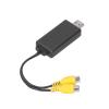 Ylwxzenith Car Video Audio Converter, DVD Player Cable Adapter for Android TS7 TS9 TS10 FYT8210 3560DH, High Definition Waft Transfer, Easy to Use Replacement Cable view 3