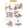 360 Rotation Drone Action Camera Adapter, Adjustable Angle, Compatible with for GO 3S, for GO3 Action Camera, Carry Bracket view 3