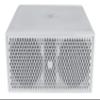Rockville TITAN SLIM D8 White Powered Subwoofer, Dual 8" Woofers, 400W RMS/1600W Peak, 122dB SPL, Stackable, Vertical/Horizontal Mount, Bass Boost, XLR/RCA Inputs, Compact Plywood, Ideal for DJ/Live view 4