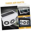 SWOOMEY Solar Cooler Car Window Solar Powered Car Air Conditioning view 2