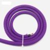 4mm PET Expandable Cable Sleeve, Tight Braided High Density Hardness Line Protect Sleeving Wire Wrap Gland Sheath(Purple,5METER)