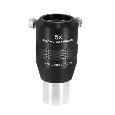 1.25 Inches 5X Apochromatic Extender Astronomical Telescope Accessories 1.25 Inches Metal Barlow Lens