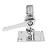 Marine VHF Antenna Mounts Polished 316 Stainless Steel Adjustable Ratchet Antenna Base Mount for Boat 1 Inch Antenna view 4