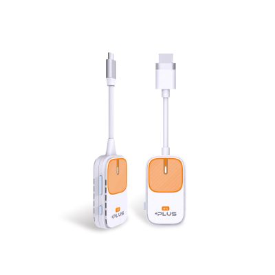 EZCast Pocket Plus Wireless Display USB C Transmitter and HDMI Receiver Kit, Support Any Type-C Devices, 5G/1080P Streaming Audio/Video Wireless HDMI Extender for Laptops, Smartphones