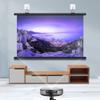 BEVUPAAERE 30" 40" 50" 60" 72" Projector Screen Manual Pull Down Projection Screen 3D 4K HD Movie Screen for Indoor Outdoor 4:3 16:9 Format(30" 16:9) view 1