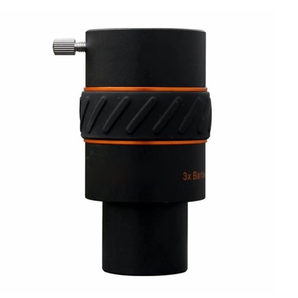 2X 3X Barlow Lens 2X 3X 1.25 Inches Super Wide-Angle Planetary Eyepiece Optical Barlow Prism(3X)