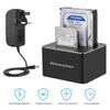 for USB 3.0 to SATA Dual Slot External HDD Docking Station SATA Dual HDD Dock Mobile HDD Enclosure Offline Clone HDD Docking Station view 2
