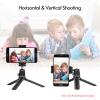Aluminum Alloy Ball Head, 360 Rotation Mini Tripod Head with U Shape Slot for Cameras, Universal 1/4in Screw Mounting Compatibility view 2