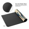 Cyan Mouse Pad 32 x 12 in, Butterfly Gaming Mouse Pad, Large Mouse Pad, Desk Mat with Stitched Edges, Mousepad with Non-Slip Rubber Base, for Office Desk Accessories and Gaming Desk Accessories 6-P-F view 3