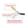 16Pin Retain OEM Fatory Car Parking Reverse Backup Rearview Camera Video Cable Converter Adapter Plug for Hyundai Kia view 4