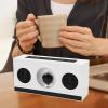 Bewinner Ferrofluid Music Visualizer - Dancing Sound Sensitive,Magnetic Fluid BT Speaker,Dancing Ferrofluid with Music Rhythm,BT 5.3 Music Speaker with Colorful Light (White) view 2