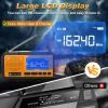 Emergency Crank Radio Solar Hand Crank Emergency Radio 37000mWh (10000mAh) AM/FM NOAA Weather Radio with LCD Display 3 Mode Flashlight SOS Alarm Compass Headphone Jack for Winter Storm Emergency view 3