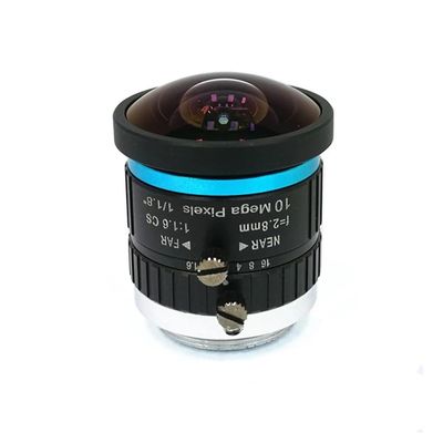 YGZGting HD 10 Megapixel 4K CS Mount Lens 2.8mm 1/1.8" F1.6 Industrial Lens for Surveillance IP Security Cameras