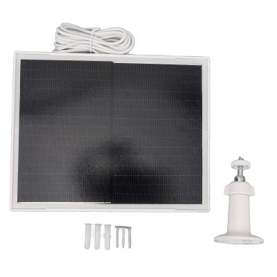 Solar Wall Panel Climate Low Power Consumption Type C Solar Charging Panel 10W 5V for Doorbell Security Camera