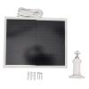 Solar Wall Panel Climate Low Power Consumption Type C Solar Charging Panel 10W 5V for Doorbell Security Camera view 1