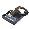 for USB HUB 19+1 20Pin 4 Port USB 3.0 Front Panel Combo Bracket USB3.0 Hub Adapter for PC Desktop 3.5" FDD Floppy Disk Drive Bay view 1