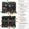 Geekworm X1205 5V UPS HAT Shield for Raspberry Pi 5|Max 5.1V 6A Output|Wide 9-18V Input|Auto Power On|Safe Shutdown|Power Loss Detection Function view 2